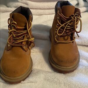 Kids Tan TIMBERLAND Boots
